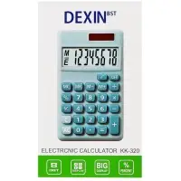 Калькулятор карманный, 08-разрядный, корпус зеленый