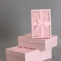 Наборок коробок 3 в 1 прямоугольные 33.5*25*11.5 29*21*9 24.5*17*6.5 см