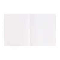 Тетрадь 18 листов в клетку Calligrata "Однотонная Классика Линовка. Эконом", обложка мелованная бумага, ВД-лак, блок №2 (серые листы), МИКС