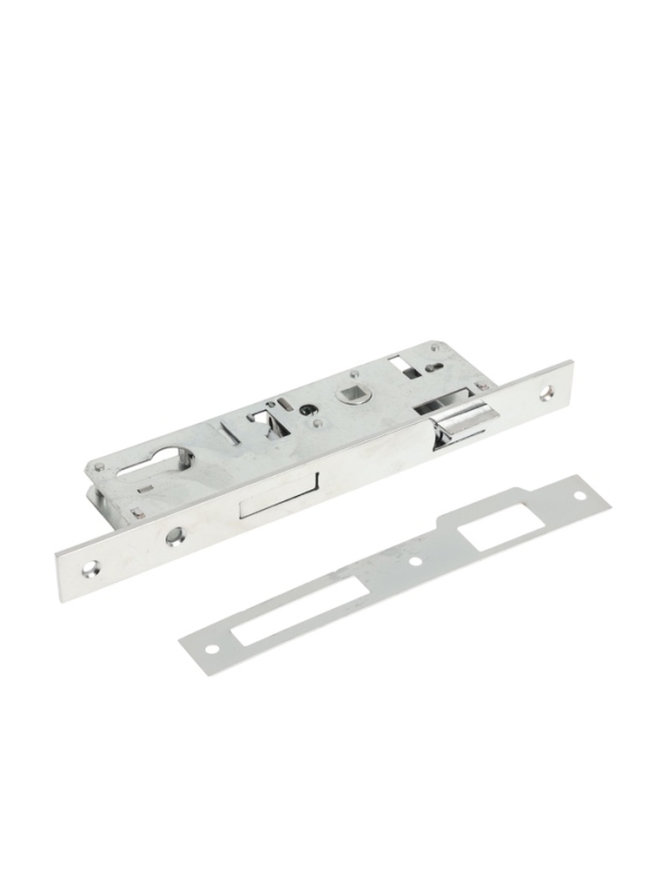 Замок врезной LOCKLAND, узкопрофильный, без ручек, Backset 35 мм, под ц/м, м/о 85 мм