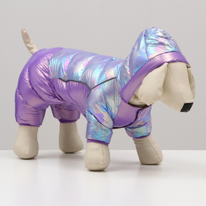 Комбинезон Комбинезон "Эфир", размер 14 (ДС 32, ОГ 42, ОШ 31 см), фиолетовый