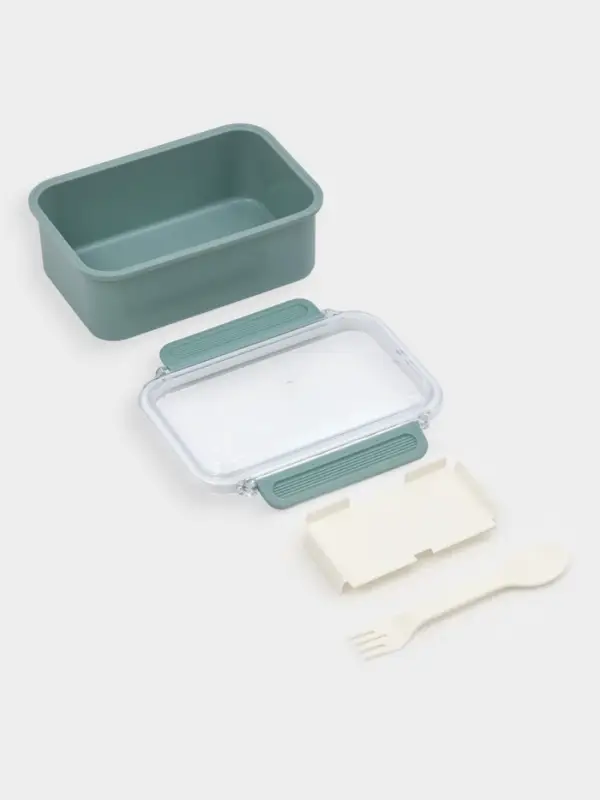 Ланч бокс, контейнер для еды "Нордик", с приборами, 700 мл