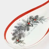 Подставка под ложку "С Новым Годом" 21,5x7,5x1,5 см