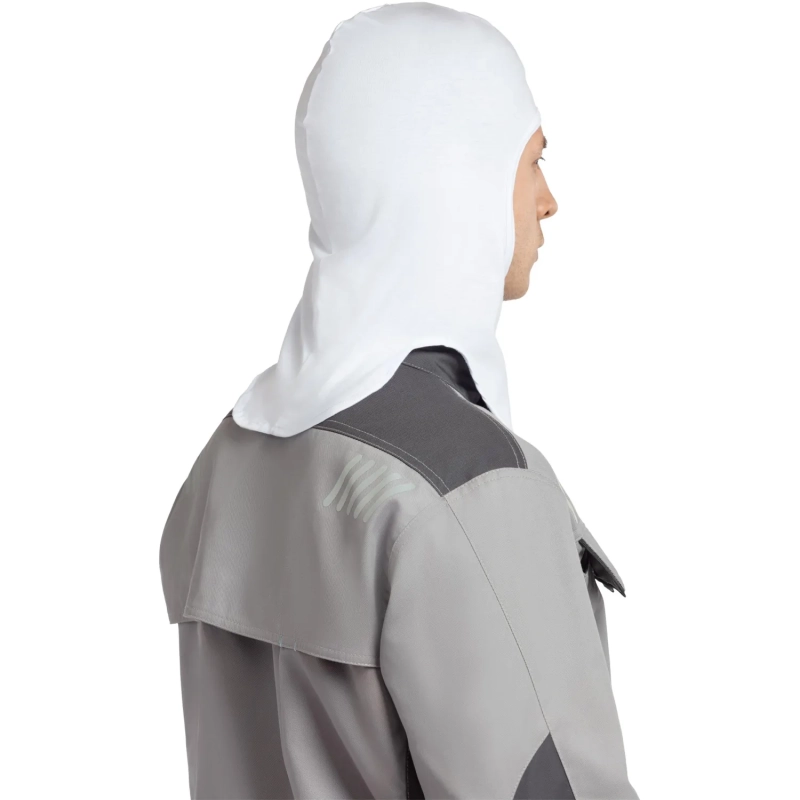 Балаклава -подшлемник универсальная трикотажная (120 гр) белый