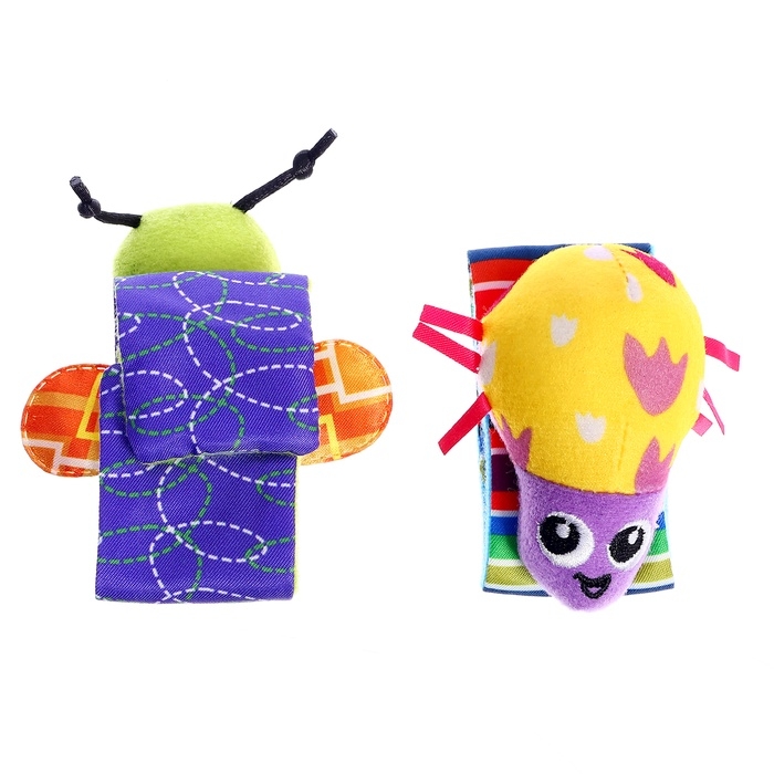 Набор погремушек «Носочки и браслетики», 4 шт Набор погремушек «Носочки и браслетики», 4 шт