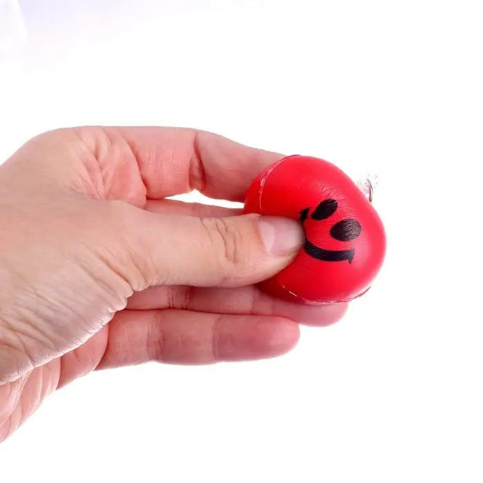 Сквиш - брелок детский «Сердечко», антистресс игрушка - мялка, МИКС Сквиш - брелок детский «Сердечко», антистресс игрушка - мялка, МИКС