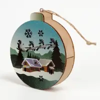 Декор с подсветкой &laquo;В ожидании чуда&raquo;, 12&times;11&times;2.5 см