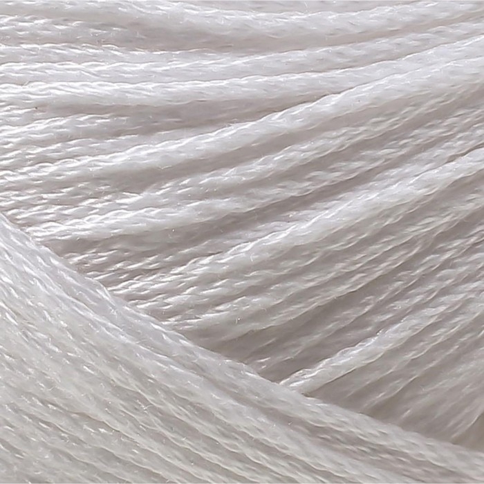 Пряжа Пряжа "Детский хлопок" 100%мерсеризованный хлопок 330м/100гр (01-Белый)