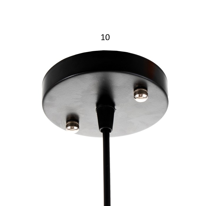 Светильник BayerLux Светильник BayerLux "Малевич" E27 40Вт черный 25х25х100 см