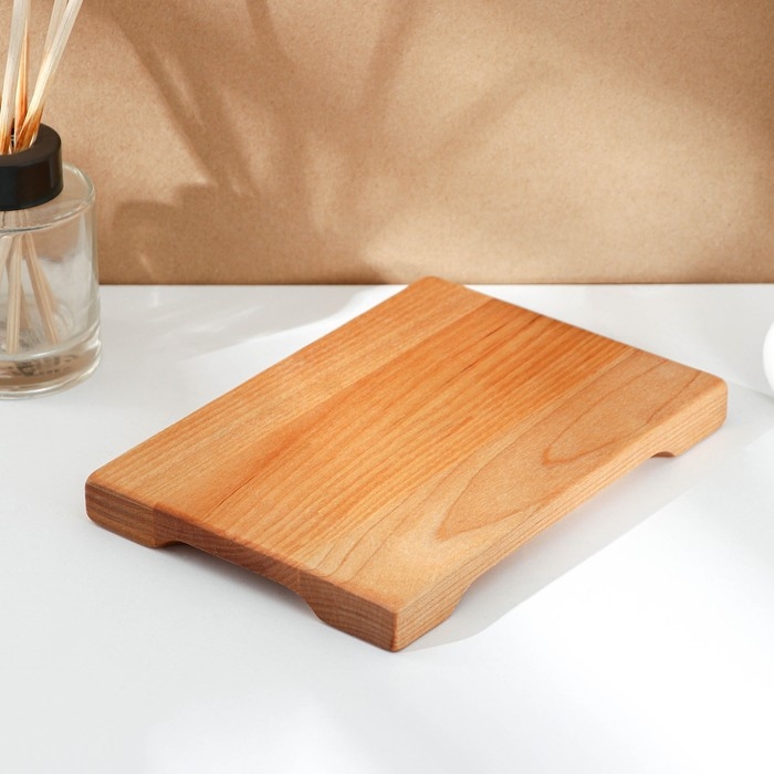 Доска разделочная Adelica «Полянка», 18,5×13×1,8 см, пропитано минеральным маслом, берёза Доска разделочная Adelica «Полянка», 18,5×13×1,8 см, пропитано минеральным маслом, берёза