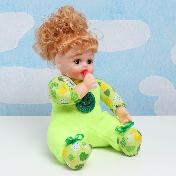 Кукла Кукла "Пупс с бутылочкой" девочка, 30 см, микс
