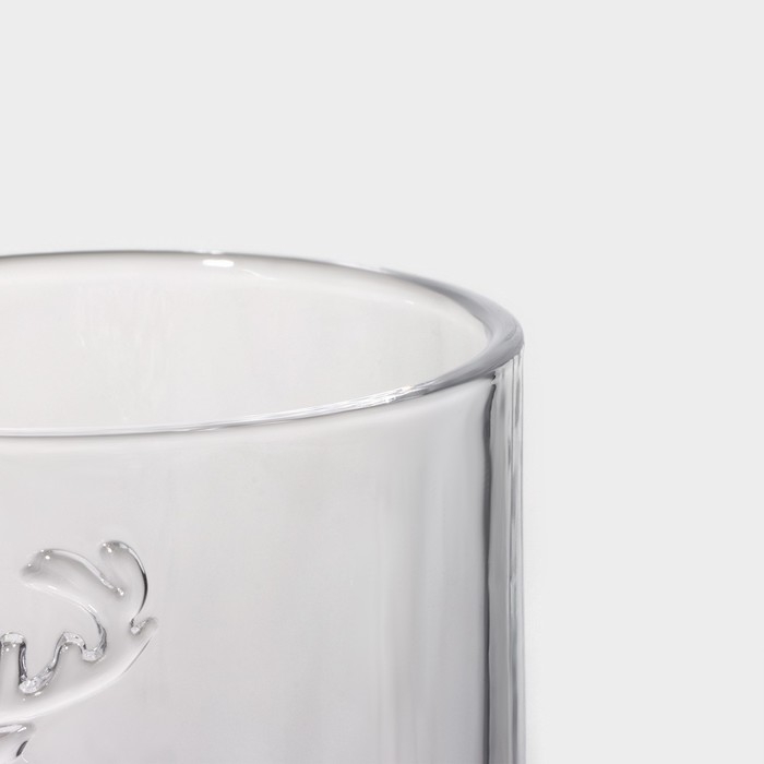 Бокал стеклянный «Рудольф», 250 мл, 7,5×12,3 см Бокал стеклянный «Рудольф», 250 мл, 7,5×12,3 см