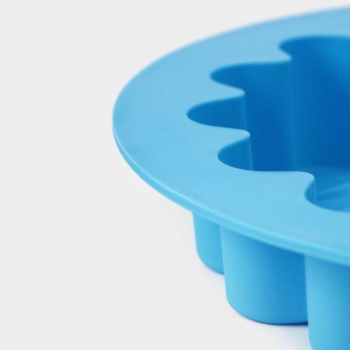 Форма для выпечки Доляна «Гербера», силикон, d=23 см (внутр. d=19 см), цвет МИКС Форма для выпечки Доляна «Гербера», силикон, d=23 см (внутр. d=19 см), цвет МИКС