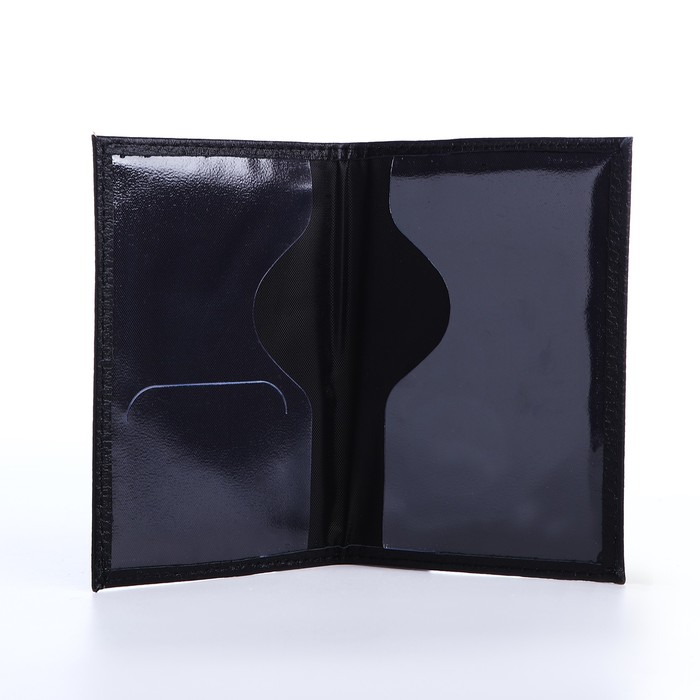 Обложка для паспорта, цвет чёрный Обложка для паспорта, цвет чёрный