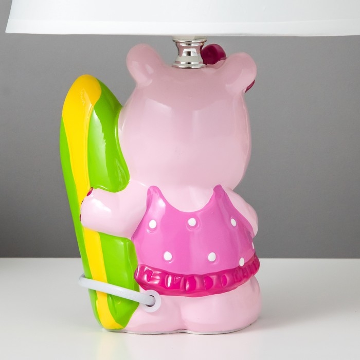 Настольная лампа 16553/1 E14 40Вт розовый 20х20х32 см RISALUX Настольная лампа 16553/1 E14 40Вт розовый 20х20х32 см RISALUX