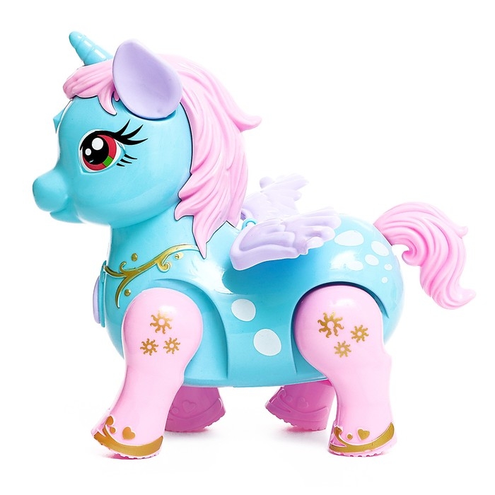 Музыкальная игрушка «Пони Лили», звук, свет, ходит, цвета МИКС Музыкальная игрушка «Пони Лили», звук, свет, ходит, цвета МИКС