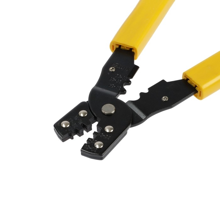 Клещи для обжима автомобильных клемм ТУНДРА, 28 - 20 AWG, 0.08 - 0.5 мм2 Клещи для обжима автомобильных клемм ТУНДРА, 28 - 20 AWG, 0.08 - 0.5 мм2