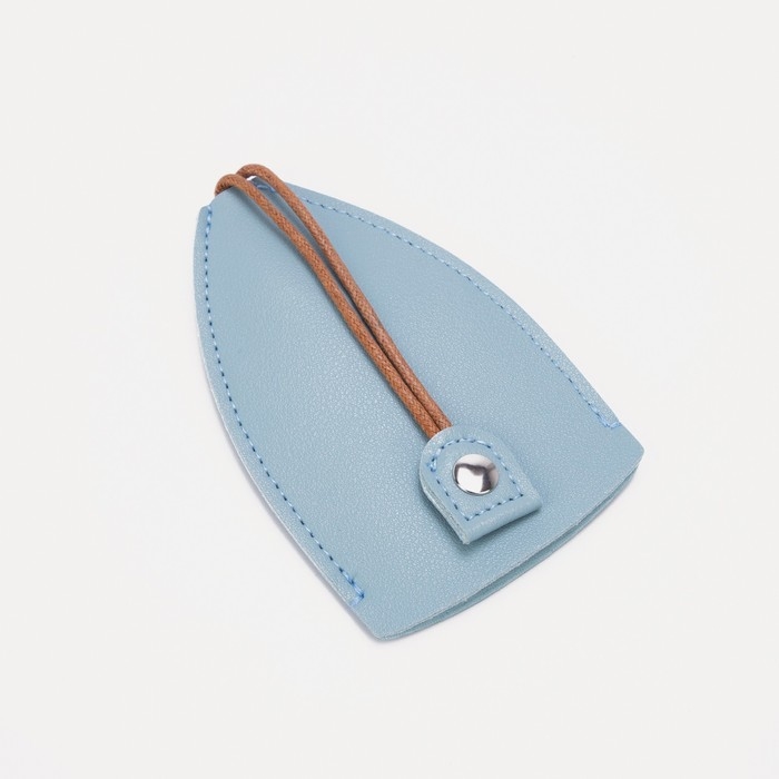 Ключница, длина 11,5 см, кольцо, цвет голубой Ключница, длина 11,5 см, кольцо, цвет голубой