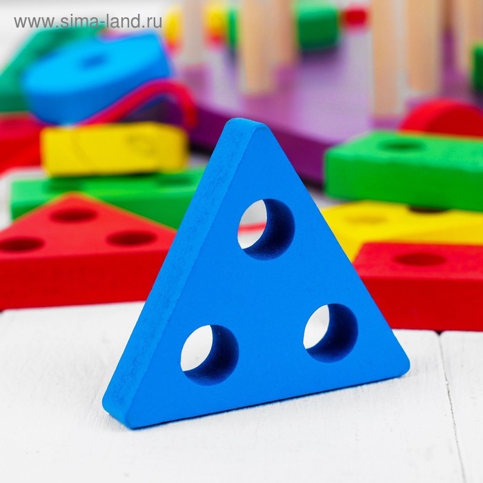 Пирамидка логическая - каталка Пирамидка логическая - каталка