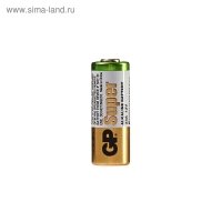 Батарейка алкалиновая GP Mercury Free, А23 (23AF, V23GA, MN21)-1BL, 12В, блистер, 1 шт.