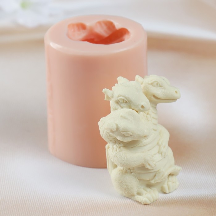 Молд силиконовый Молд силиконовый "Змей горыныч" изделие 5х4х7 см