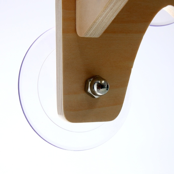 Гамак для кошки на окно, 40*40,5*15 см, вес до 8 кг, прозрачный Гамак для кошки на окно, 40*40,5*15 см, вес до 8 кг, прозрачный