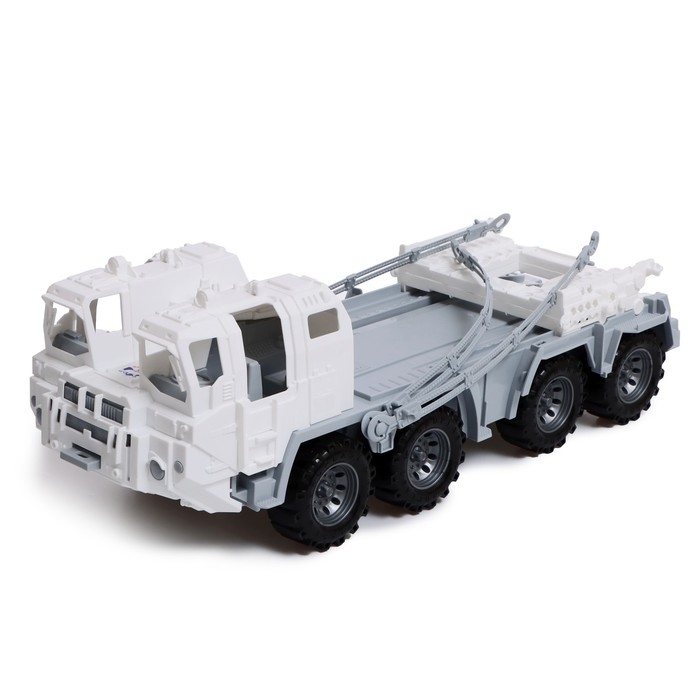 Военный тягач «Арктика», с вертолетом