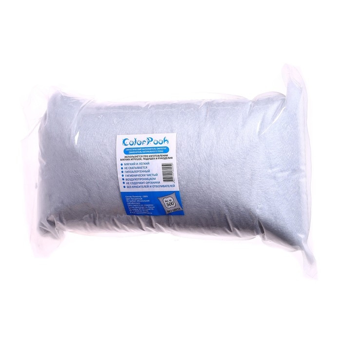 Наполнитель «Синтепух» серый, 500 г Наполнитель «Синтепух» серый, 500 г