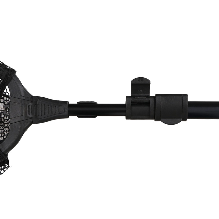 Подсачник складной телескопический П-28, усиленный, 205 см, треугольный обод 50 см, черный Подсачник складной телескопический П-28, усиленный, 205 см, треугольный обод 50 см, черный