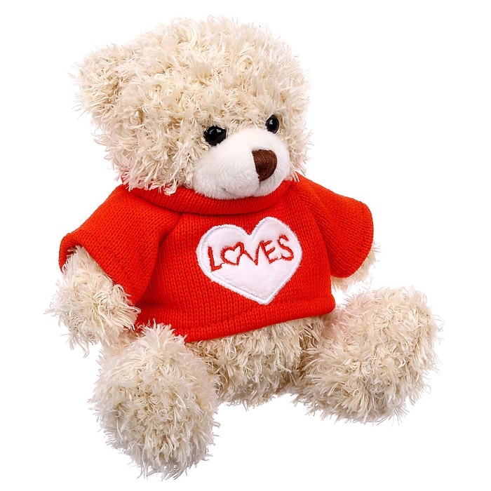 Мягкая игрушка «Любимый мишка», 15 см, цвета МИКС Мягкая игрушка «Любимый мишка», 15 см, цвета МИКС