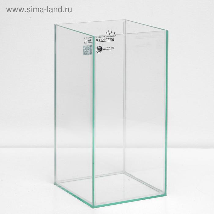 Террариум колонна 16 литров, 20 х 20 х 40 см, черный Террариум колонна 16 литров, 20 х 20 х 40 см, черный