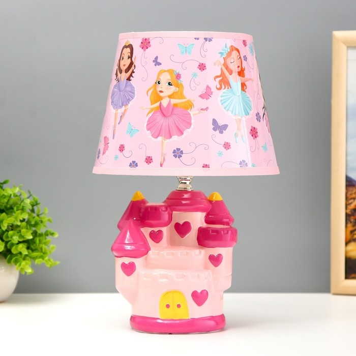 Настольная лампа "Замок принцессы" Е14 15Вт МИКС 20х20х31 см RISALUX