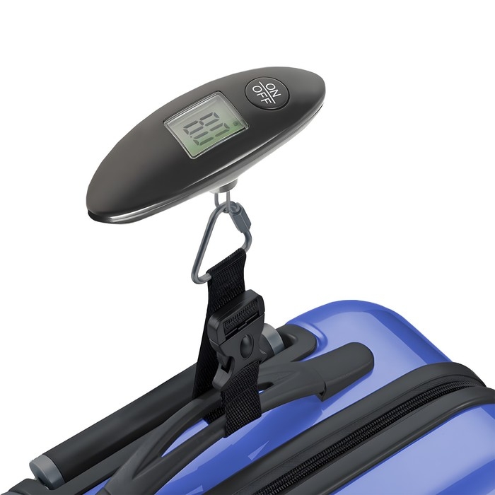 Весы багажные Luazon LV-404, до 40 кг, черные Весы багажные Luazon LV-404, до 40 кг, черные