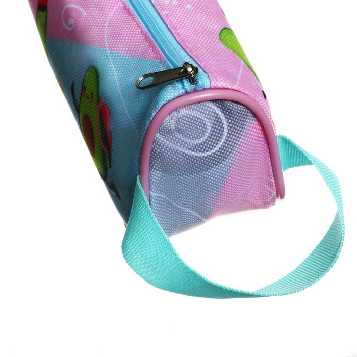 Пенал мягкий 1 отделение, 100 х 200 х 45 мм, объёмный, с ручкой Пенал мягкий 1 отделение, 100 х 200 х 45 мм, объёмный, с ручкой "Авокадо"