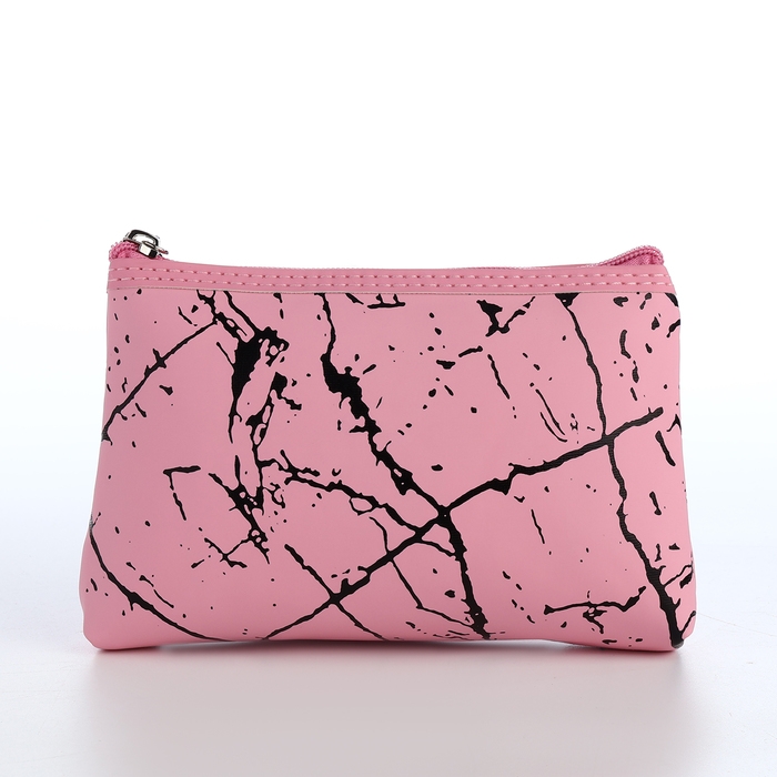 Набор косметичек 2 в 1 на молнии, цвет розовый Набор косметичек 2 в 1 на молнии, цвет розовый