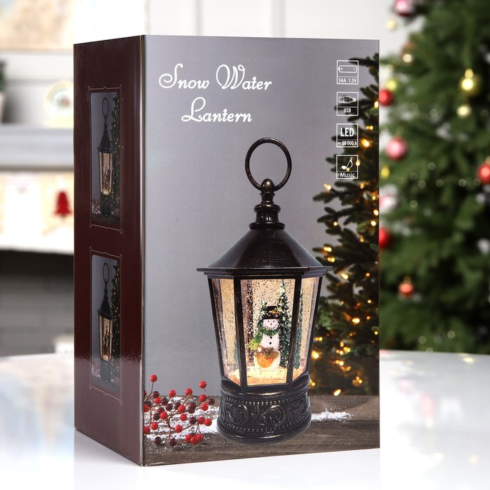 Светодиодная фигура «Снеговик» 14 × 22 × 14 см, пластик, батарейки ААх3 (не в комплекте), свечение тёплое белое Светодиодная фигура «Снеговик» 14 × 22 × 14 см, пластик, батарейки ААх3 (не в комплекте), свечение тёплое белое