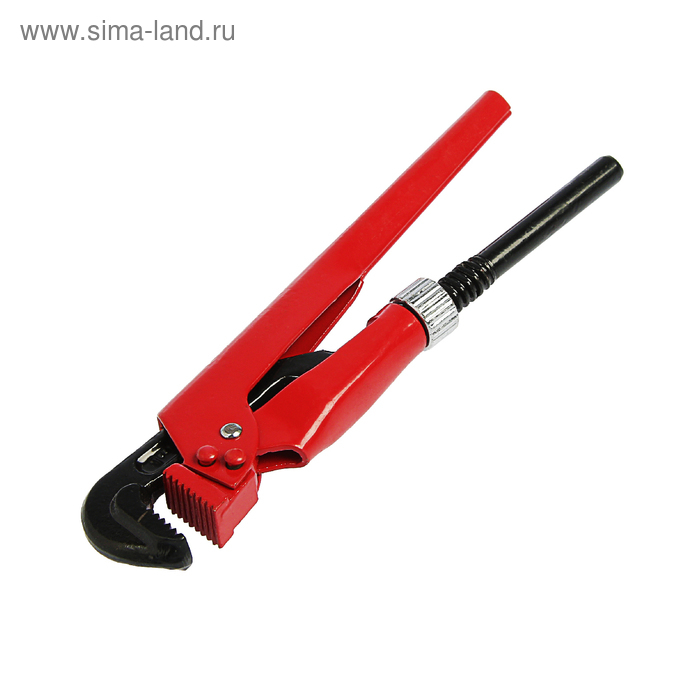 Ключ трубный рычажный ЛОМ, плоский зажим 90°, раскрытие до 20 мм, 1 Ключ трубный рычажный ЛОМ, плоский зажим 90°, раскрытие до 20 мм, 1"