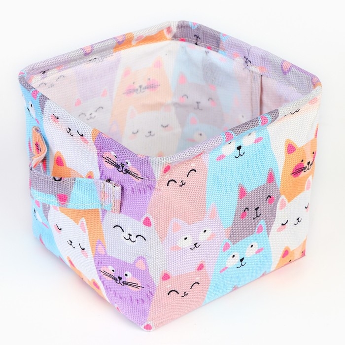 Органайзер для хранения белья, кофр водонепроницаемый «Котики», 14,5 х 13,7 х 14 см. Органайзер для хранения белья, кофр водонепроницаемый «Котики», 14,5 х 13,7 х 14 см.