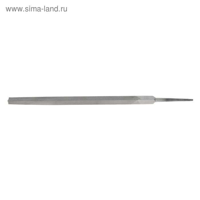 Напильник ТУНДРА, для заточки цепей пил, трехгранный, сталь У10, №3, 200 мм Напильник ТУНДРА, для заточки цепей пил, трехгранный, сталь У10, №3, 200 мм