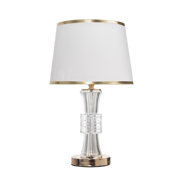 Настольная лампа Настольная лампа "Люмьер" E27 40Вт золото 25х25х42 см RISALUX