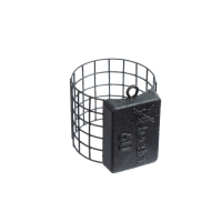 Груз-кормушка металлическая X-FEEDER ME CLASSIC M GRID, цвет Matt Black, 60 г, 28 мл