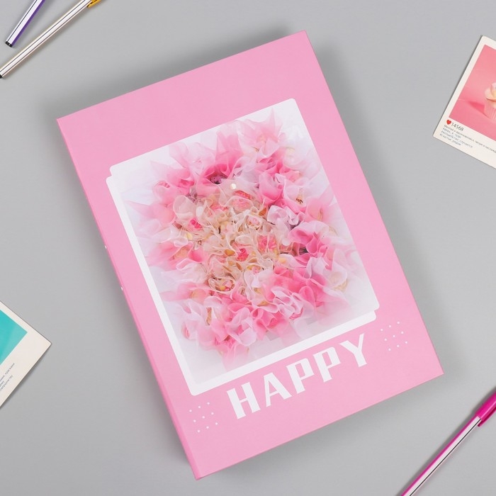 Фотоальбом на 200 фото 15х21 Фотоальбом на 200 фото 15х21 "Букет" МИКС 33х23,5х5,5 см