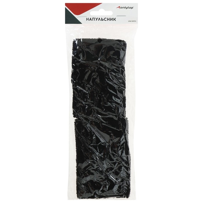 Напульсники на руку ONLYTOP, 8х10 см, цвет чёрный Напульсники на руку ONLYTOP, 8х10 см, цвет чёрный