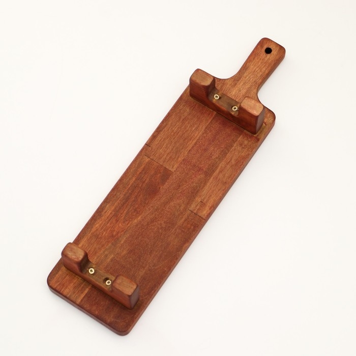 Доска разделочная для подачи и сервировки с ручкой, на ножках, 38×10×6 см, берёза Доска разделочная для подачи и сервировки с ручкой, на ножках, 38×10×6 см, берёза