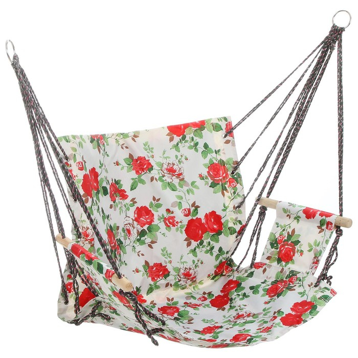 Гамак-кресло maclay, подвесное, 57 х 45 х 50, цвет МИКС Гамак-кресло maclay, подвесное, 57 х 45 х 50, цвет МИКС