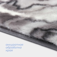 Коврик для дома SAVANNA «Мечта», 40×60 см, цвет серый