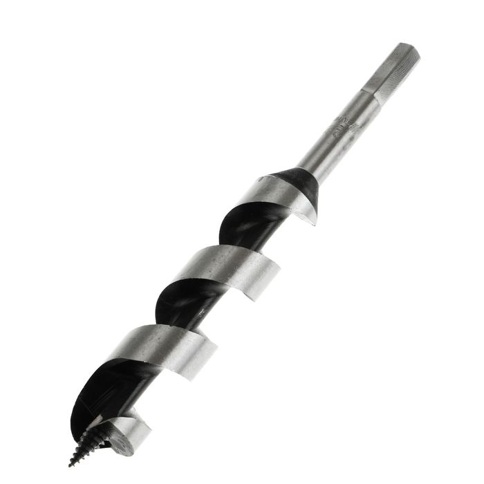 Сверло по дереву шнековое ТУНДРА, шестигранный хвостовик, 28 х 230 мм Сверло по дереву шнековое ТУНДРА, шестигранный хвостовик, 28 х 230 мм