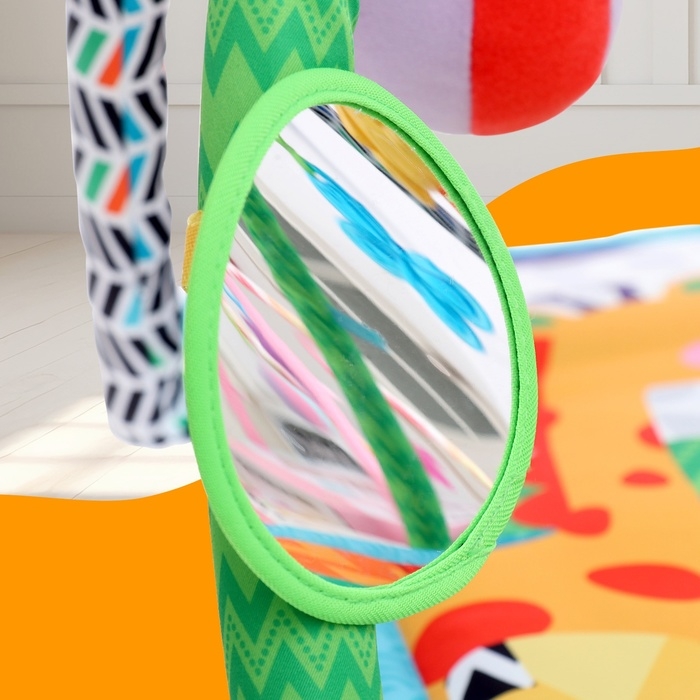 Развивающий коврик «Любимый зоопарк», цвет синий Развивающий коврик «Любимый зоопарк», цвет синий