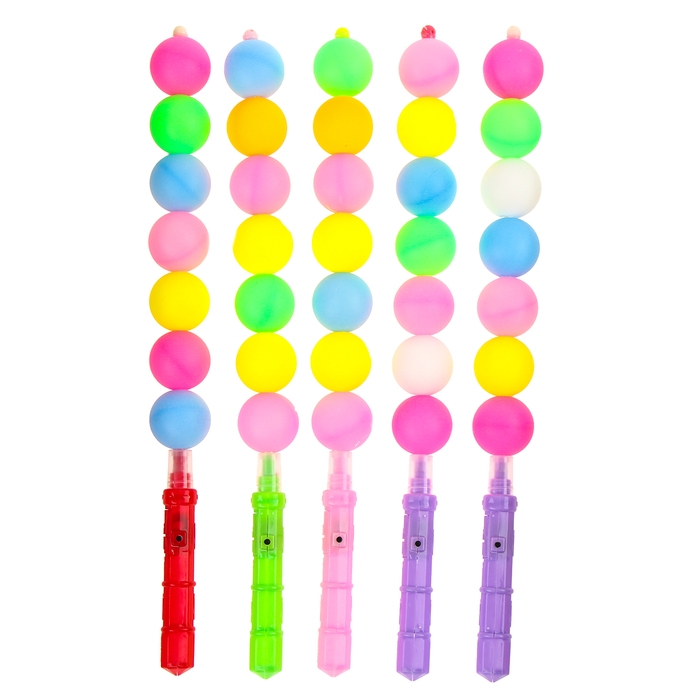 Световая палочка &laquo;Шарики&raquo;, цвета МИКС