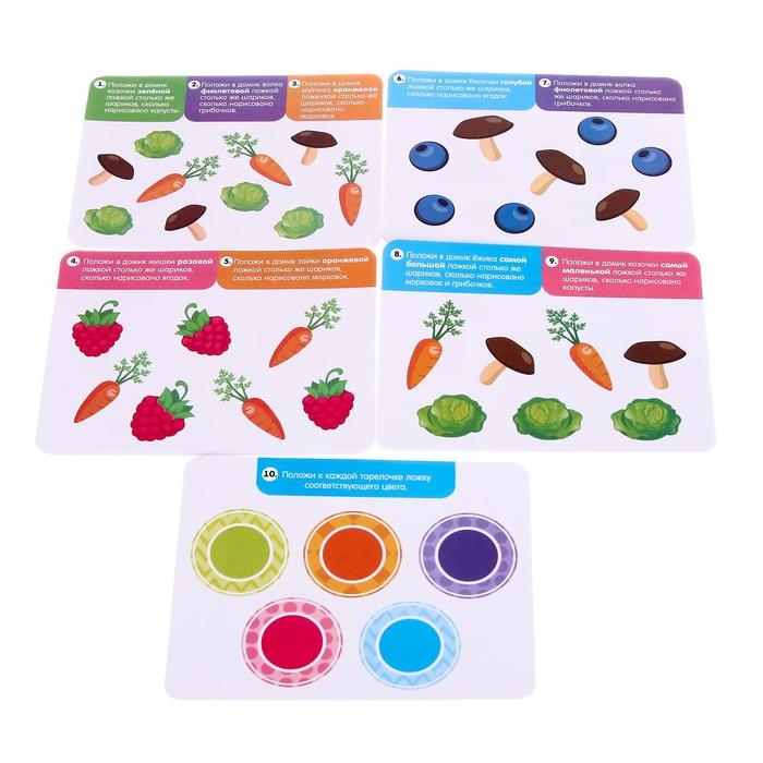 Развивающий набор «Умные ложки» Развивающий набор «Умные ложки»